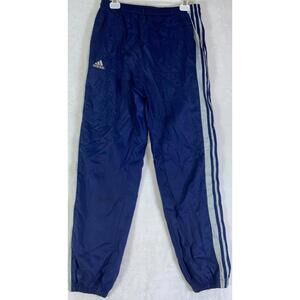Vintage Adidas Pants Mens M Blue 3 Stripe White Adibreak Snap Logo Track Bottoms